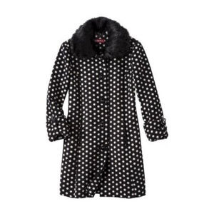 Merona Polka Dot Coat
